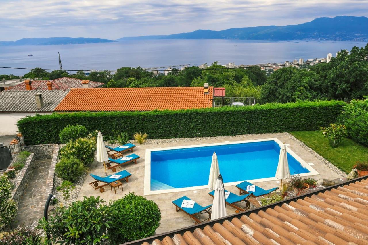 *****Pool House With Beautiful Seaview,Big Garden And Old Tavern***** Rijeka Exterior photo