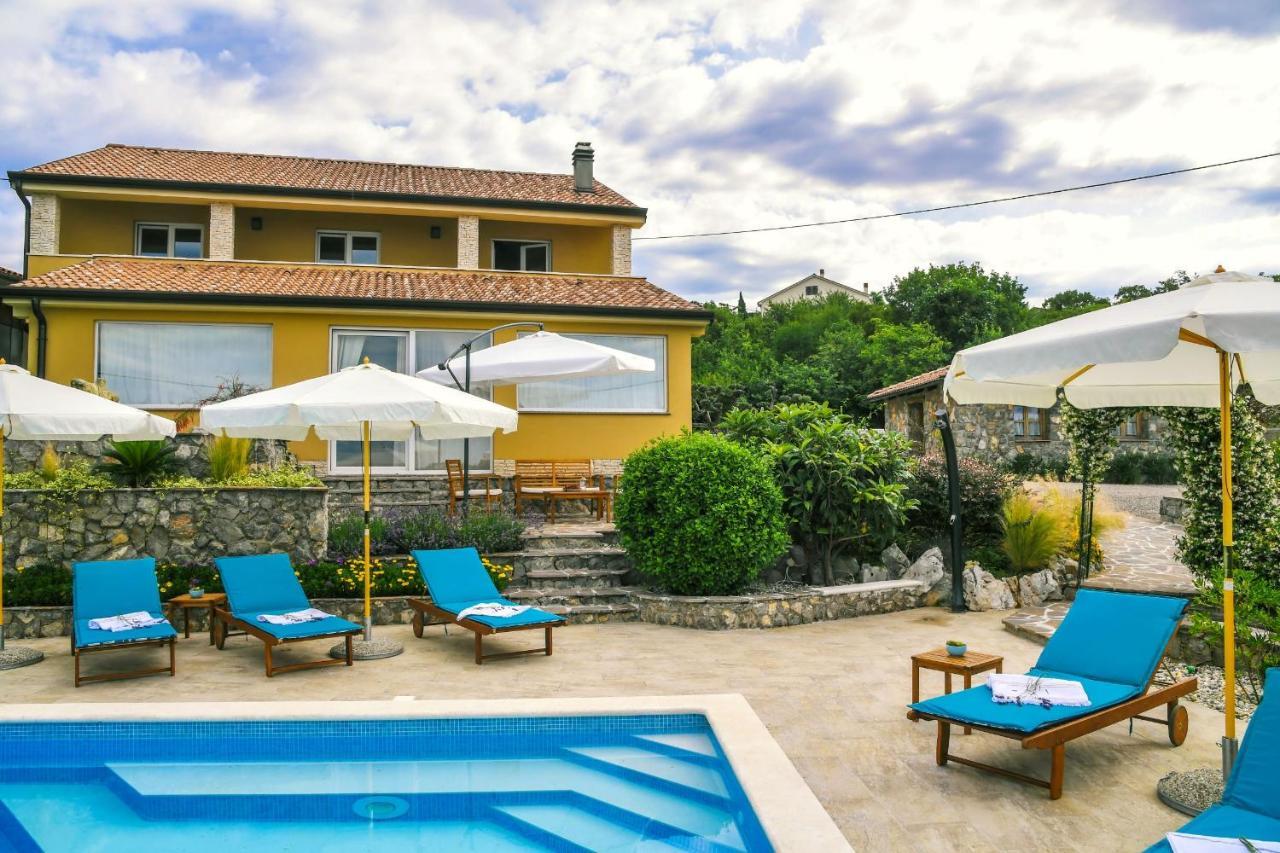*****Pool House With Beautiful Seaview,Big Garden And Old Tavern***** Rijeka Exterior photo
