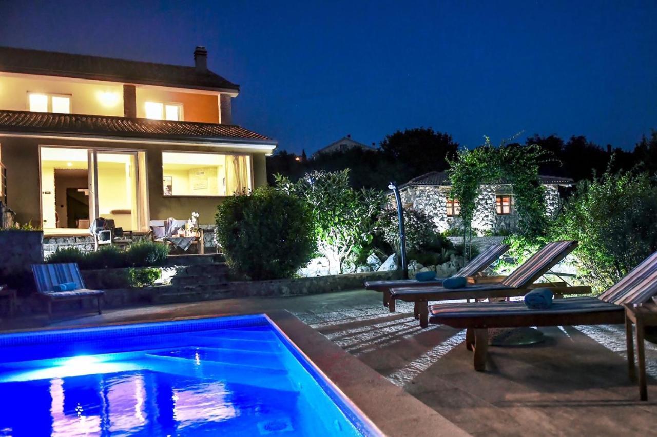 *****Pool House With Beautiful Seaview,Big Garden And Old Tavern***** Rijeka Exterior photo