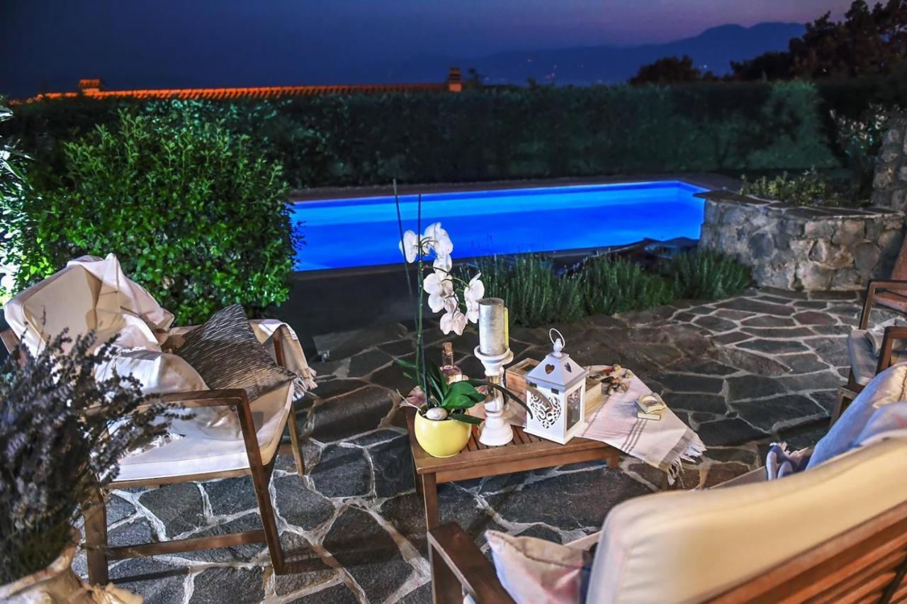 *****Pool House With Beautiful Seaview,Big Garden And Old Tavern***** Rijeka Exterior photo